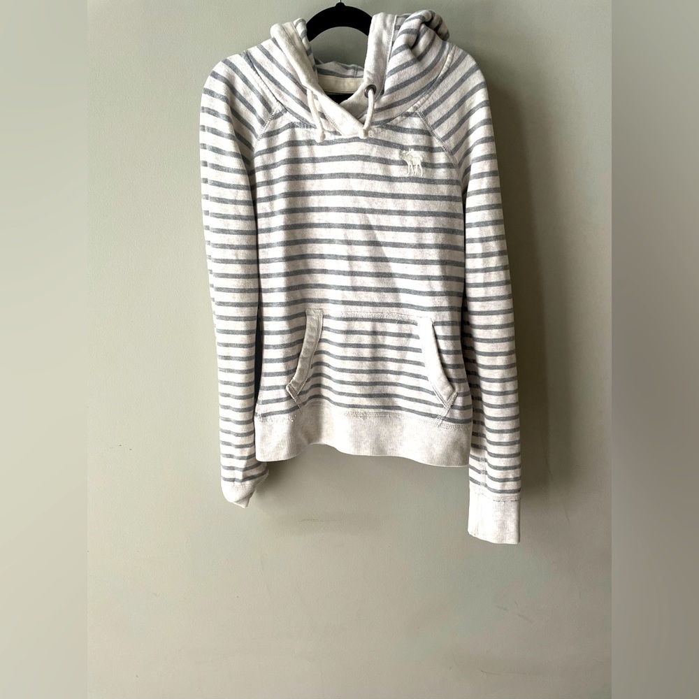 Abercrombie and Fitch striped hoodie